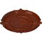 Ekena Millwork Attica Acanthus Leaf Ceiling Medallion (Fits Canopies up to 4 5/8"), 53 1/2"OD x 3 1/2"P, Firebrick CM53ATFIF - alternate 2